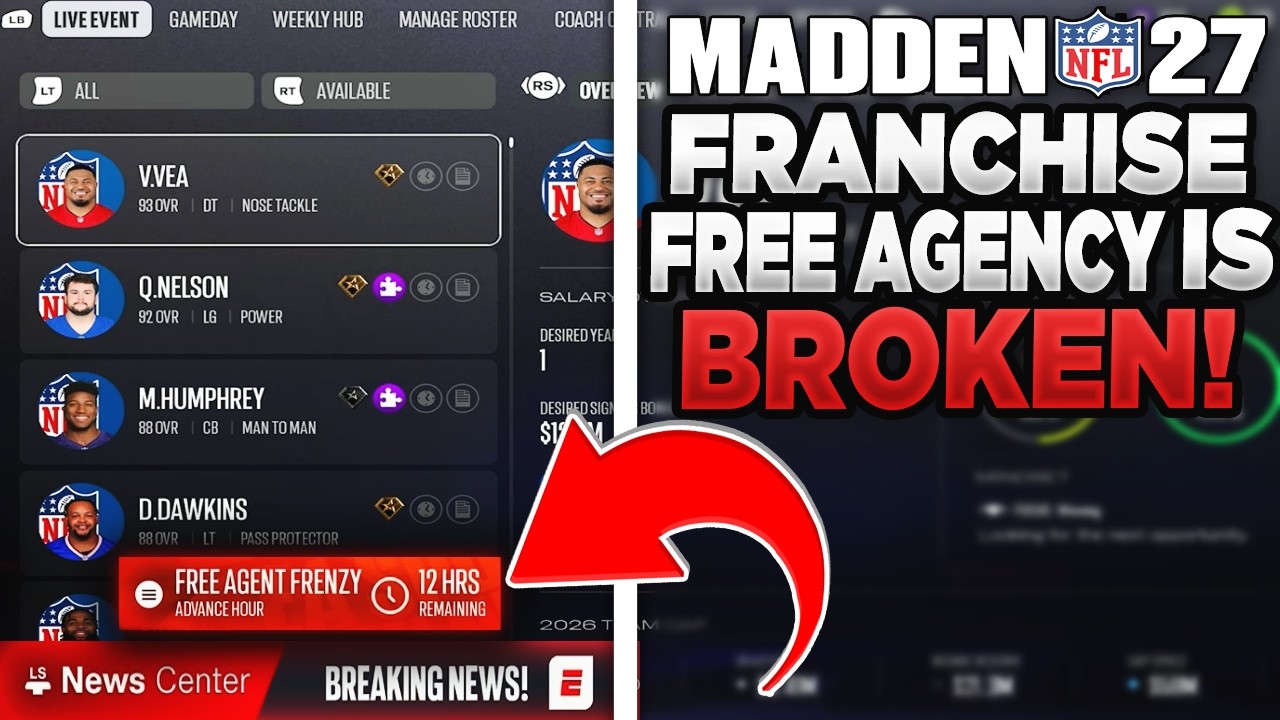 Madden 27: режим франшизы ДОЛЖЕН исправить это до релиза
