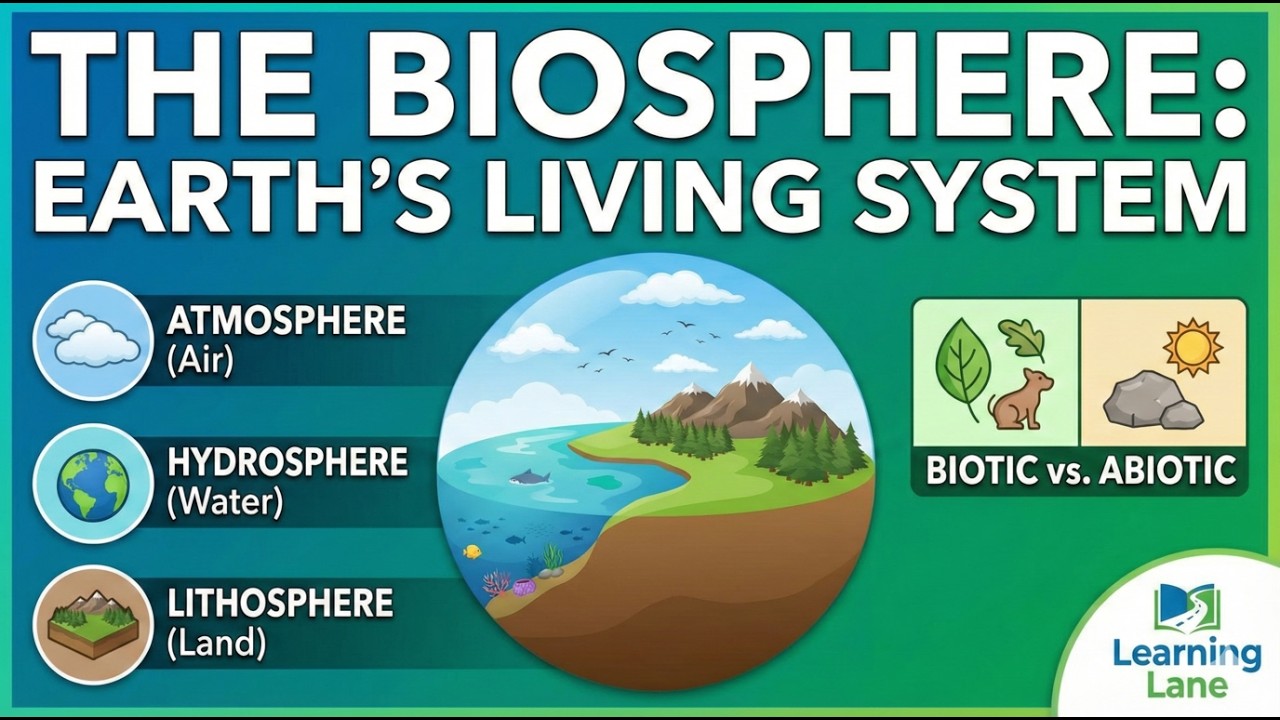 What is the Biosphere? The Sphere of Life Explained | Learning Lane