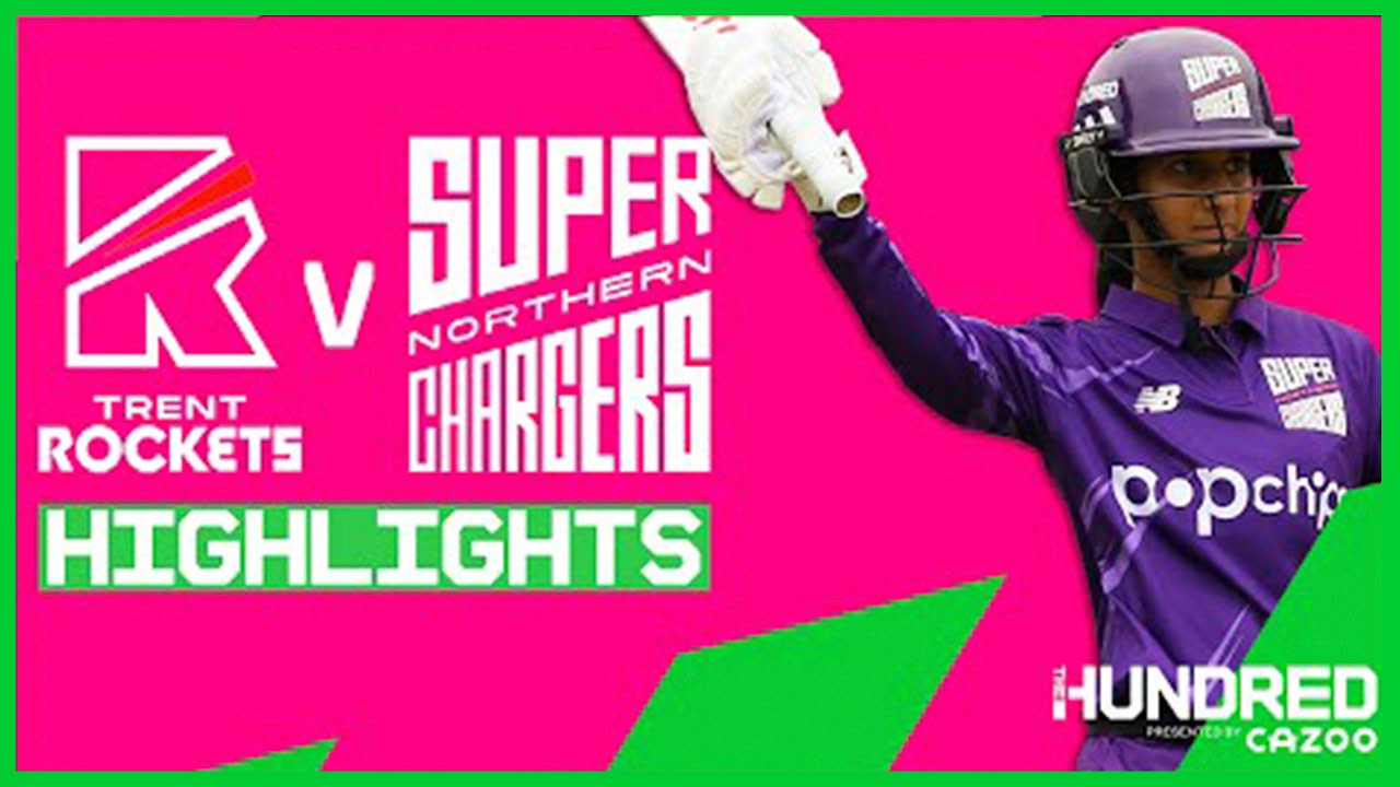 Rodrigues Stars With The Bat | Trent Rockets vs Northern Superchargers Highlights | The Hundred 2021