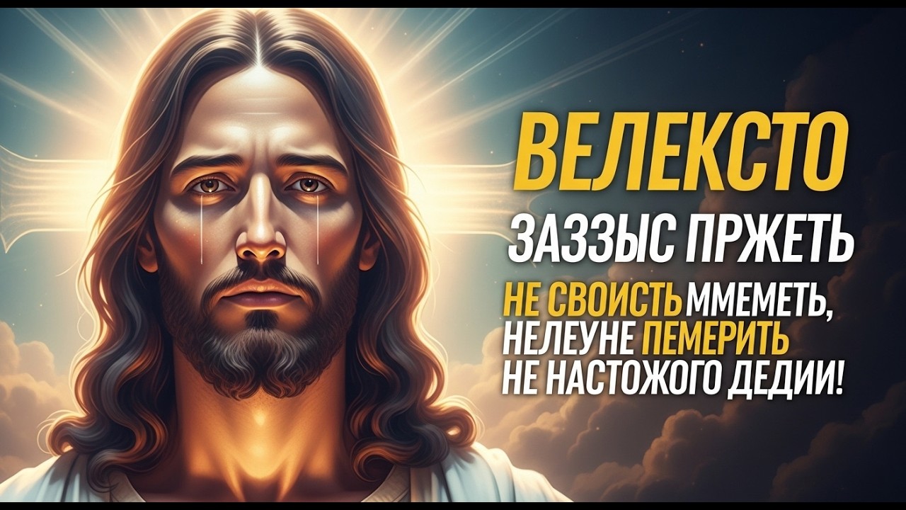 ✝️ Бог говорит: «Мне нужно срочно поговорить с тобой!