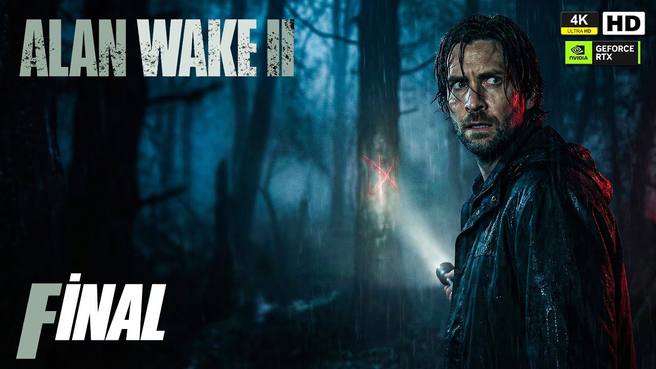 Alan Wake 2 Final – Bu Bir Son Mu??! | Türkçe [4K 60FPS]