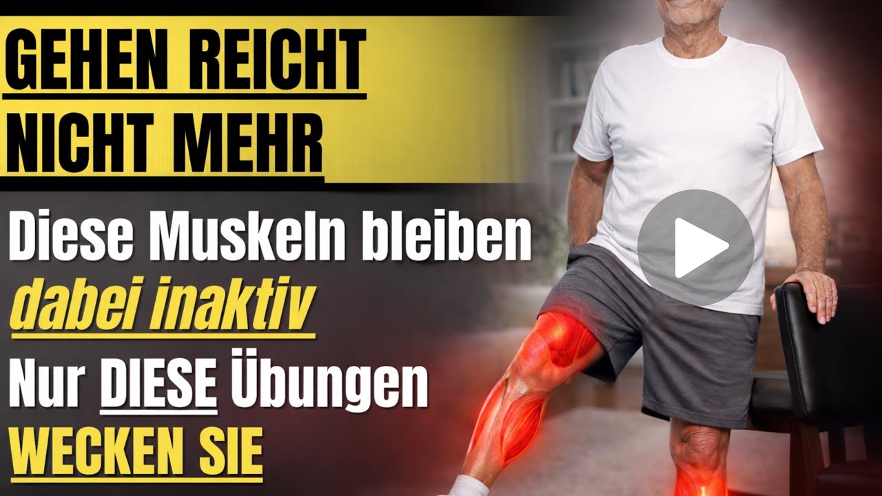 Nie mehr schwache Beine: Diese Übungen übertreffen Gehen bei Weitem | Senioren Gesundheit