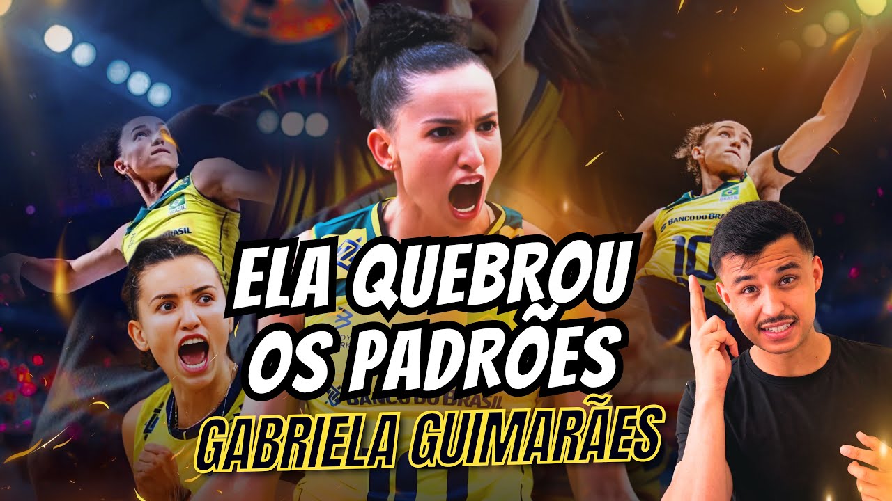 Gabi Guimarães: A jogadora que calou o mundo e virou referência no vôlei mundial 