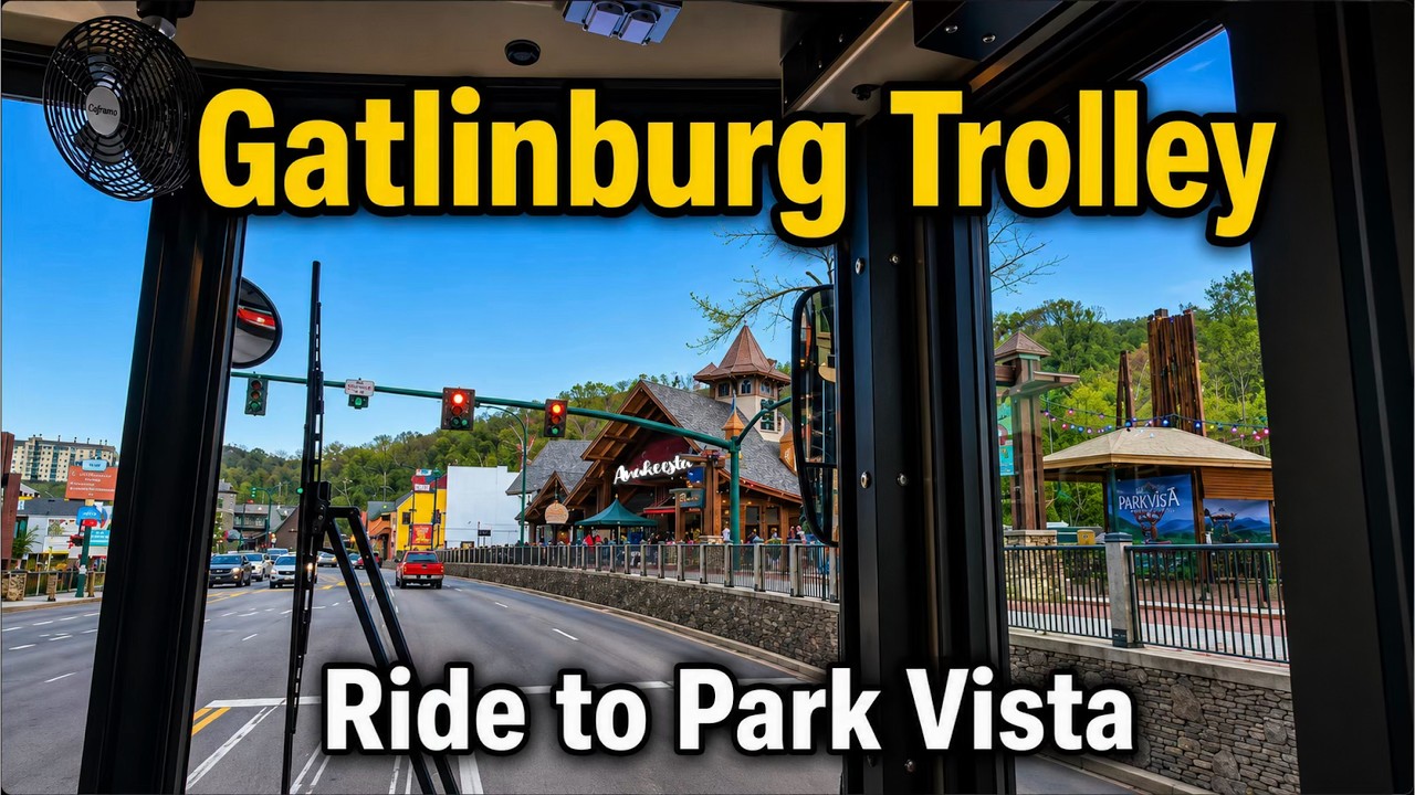 Gatlinburg Trolley Ride Park Vista Smoky Mountains