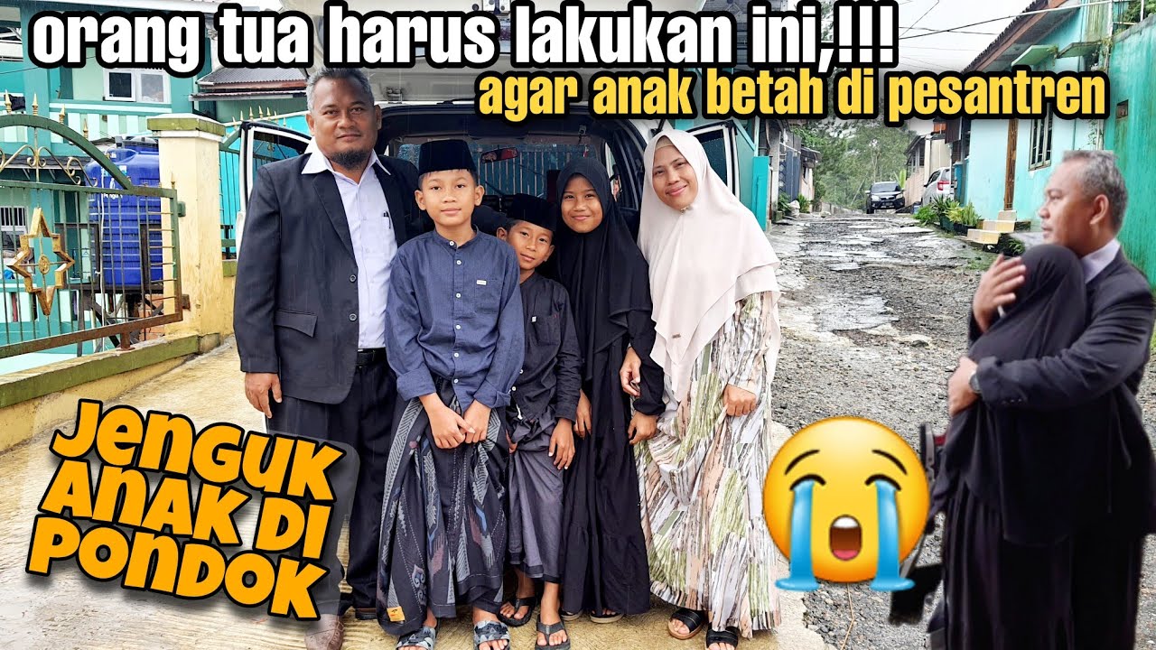 AKTIVITAS IRT JENGUK ANAK DI PONDOK⁉️TIPS AGAR ANAK BETAH DI PESANTREN ‼️Zulaikha Pratiwi