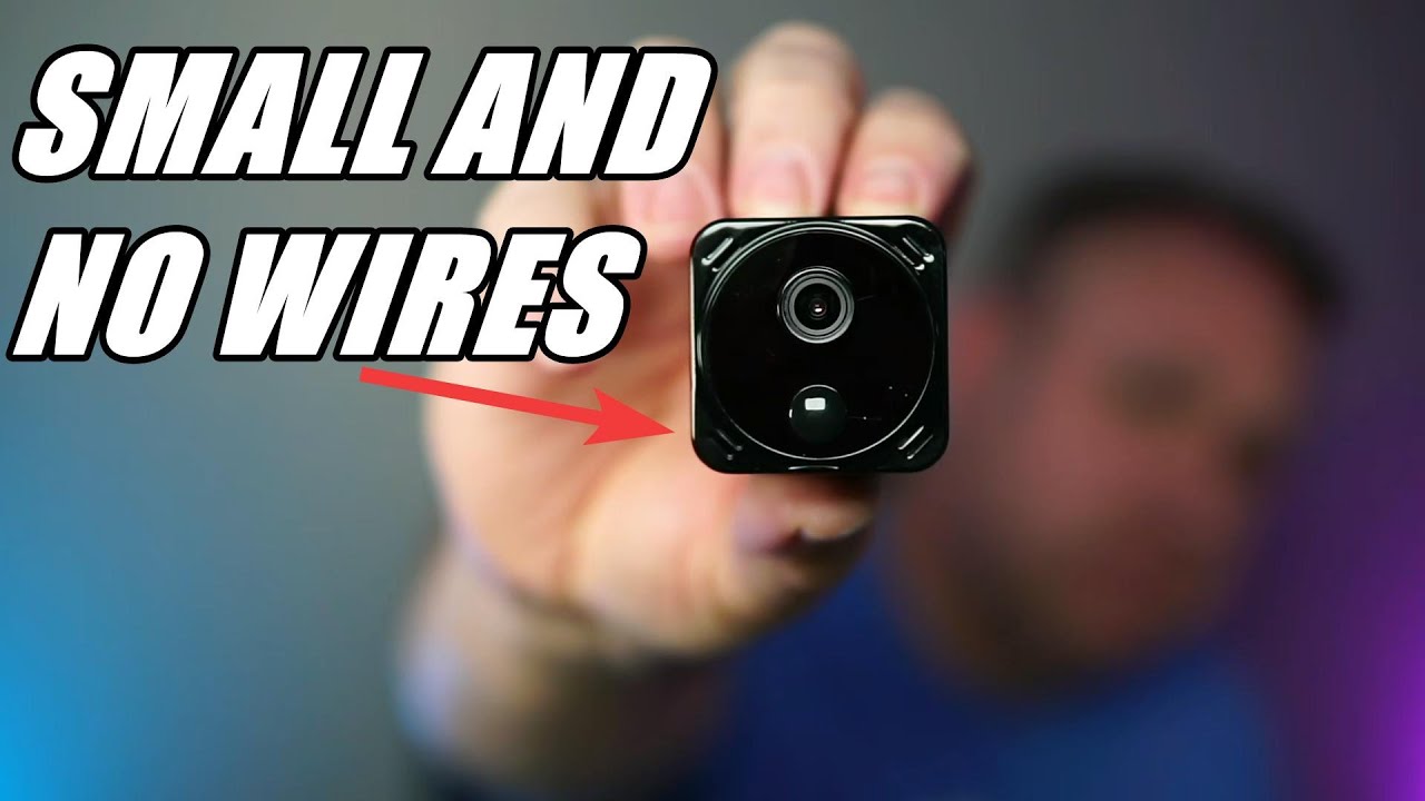 Mini camera with battery - Spy cam or small security camera? VIDCASTIVE cam review.