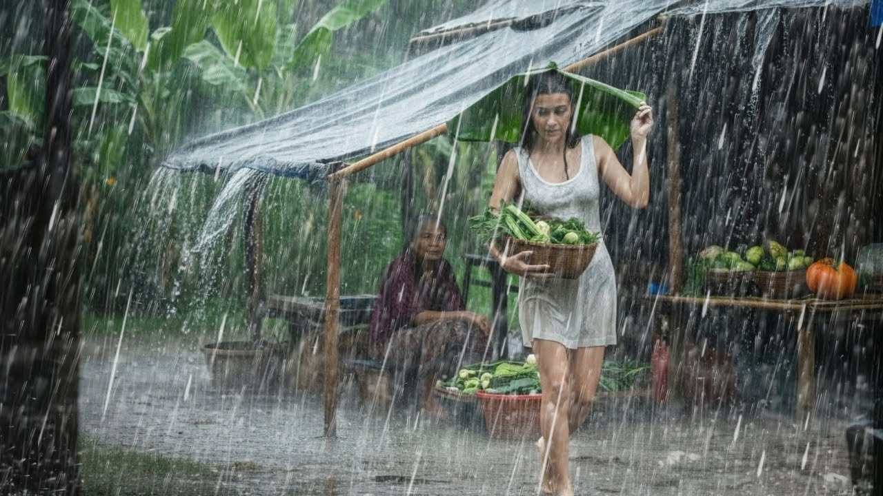 APOCALYPTIC STORM NIGHT ⚡🌧️ Extreme Thunder & Rain Indonesia | Deep Sleep Ambience