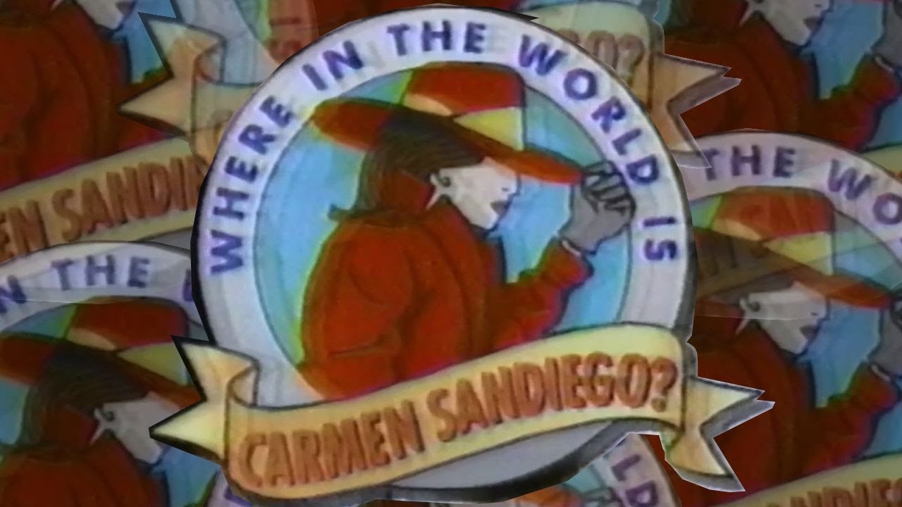 2 & a half hours of PBS's Where in the World is Carmen Sandiego? & Misc other PBS Stuff from 1994