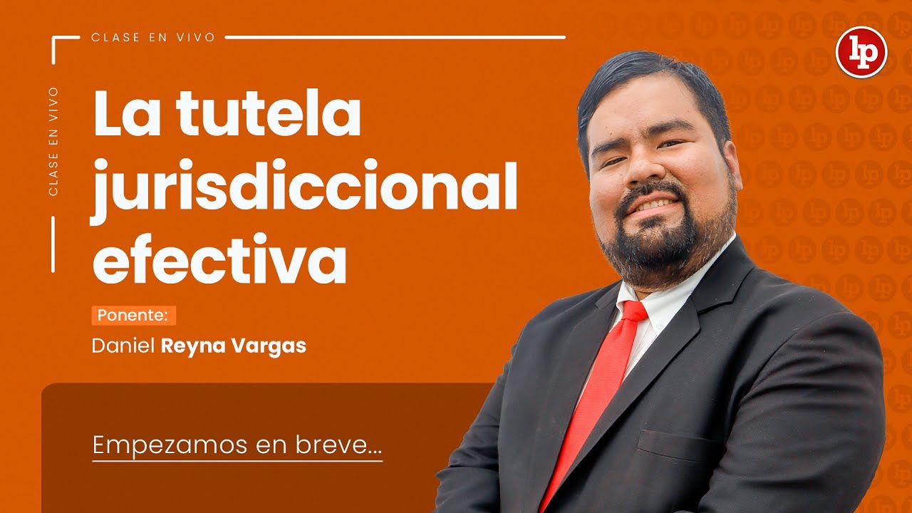 Clase en vivo:  La tutela jurisdiccional efectiva
