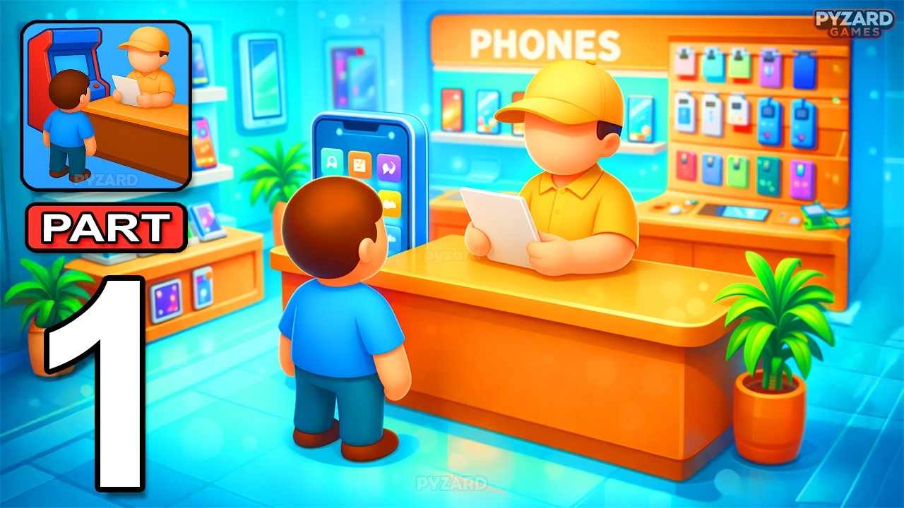 Superstore Empire Tycoon 3D - Gameplay Walkthrough Part 1 - Phone Store Manager (Android, iOS)