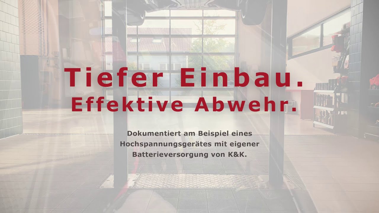 K&K Marderabwehr - Das Einbauvideo für autarke Geräte