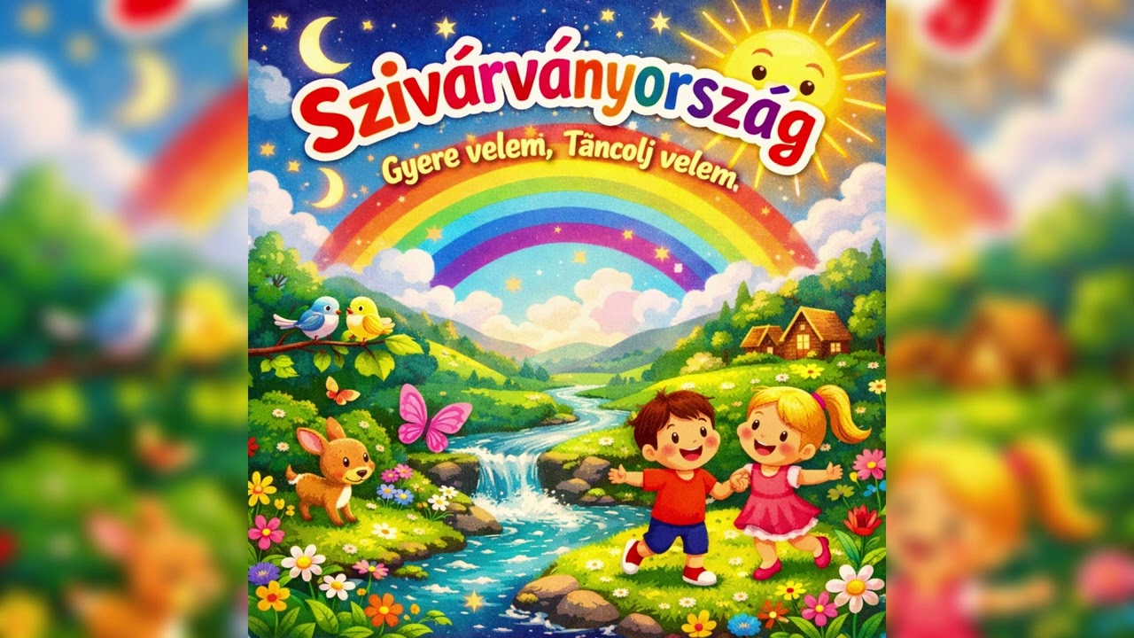 Szivárványország - Vidám Gyerekdal