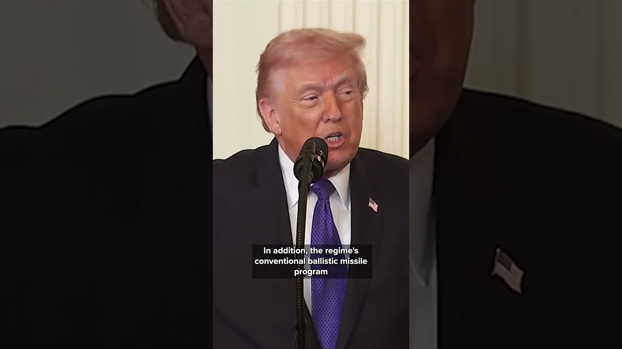 Trump says Iran &lsquo;refused warnings,&rsquo; and continued their &lsquo;pursuit of nuclear weapons' before strike