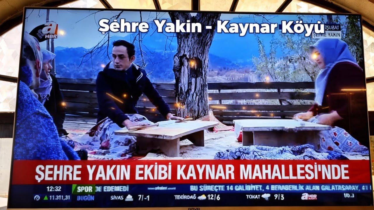 ŞEHRE YAKIN KAYNAR KÖYÜNDE -MEHMET GEÇGEL -A HABER 