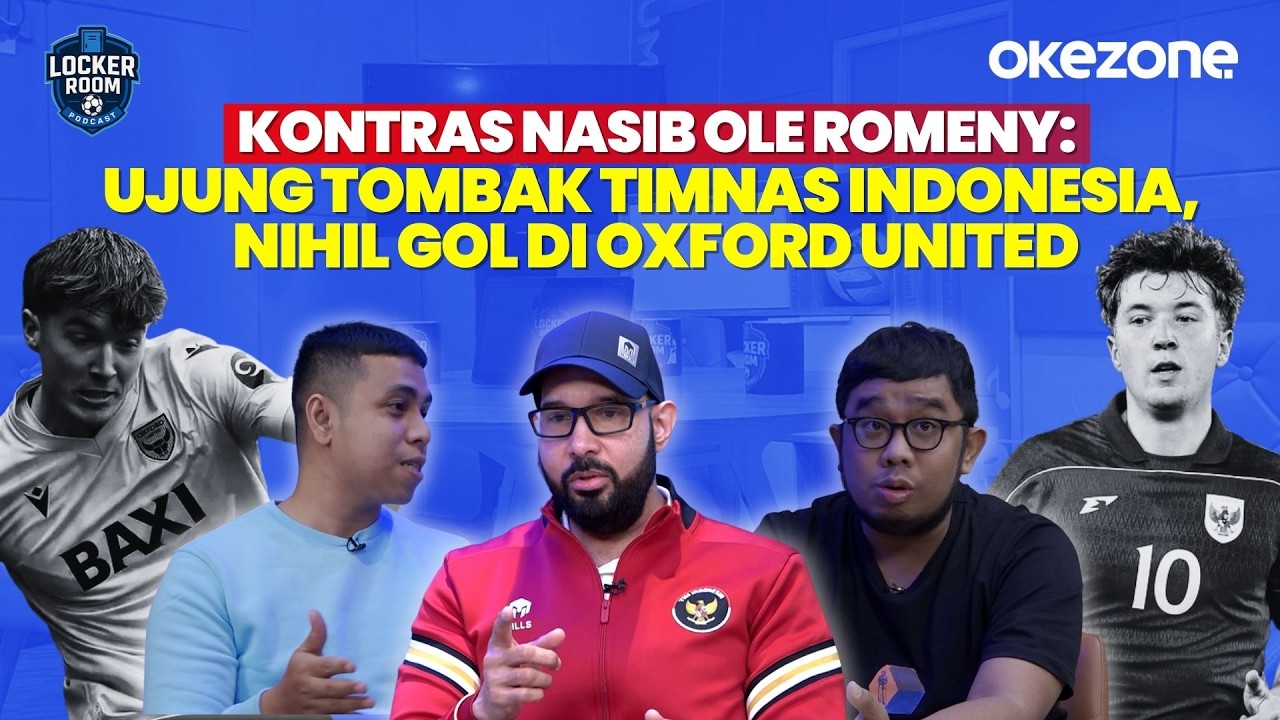 Kontras Nasib Ole Romeny: Ujung Tombak Timnas Indonesia, Nihil Gol di Oxford United | Locker Room