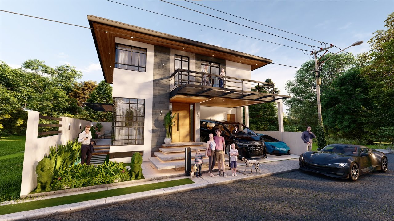 Two Storey Residential in Sta.Rosa, Laguna, Philippines