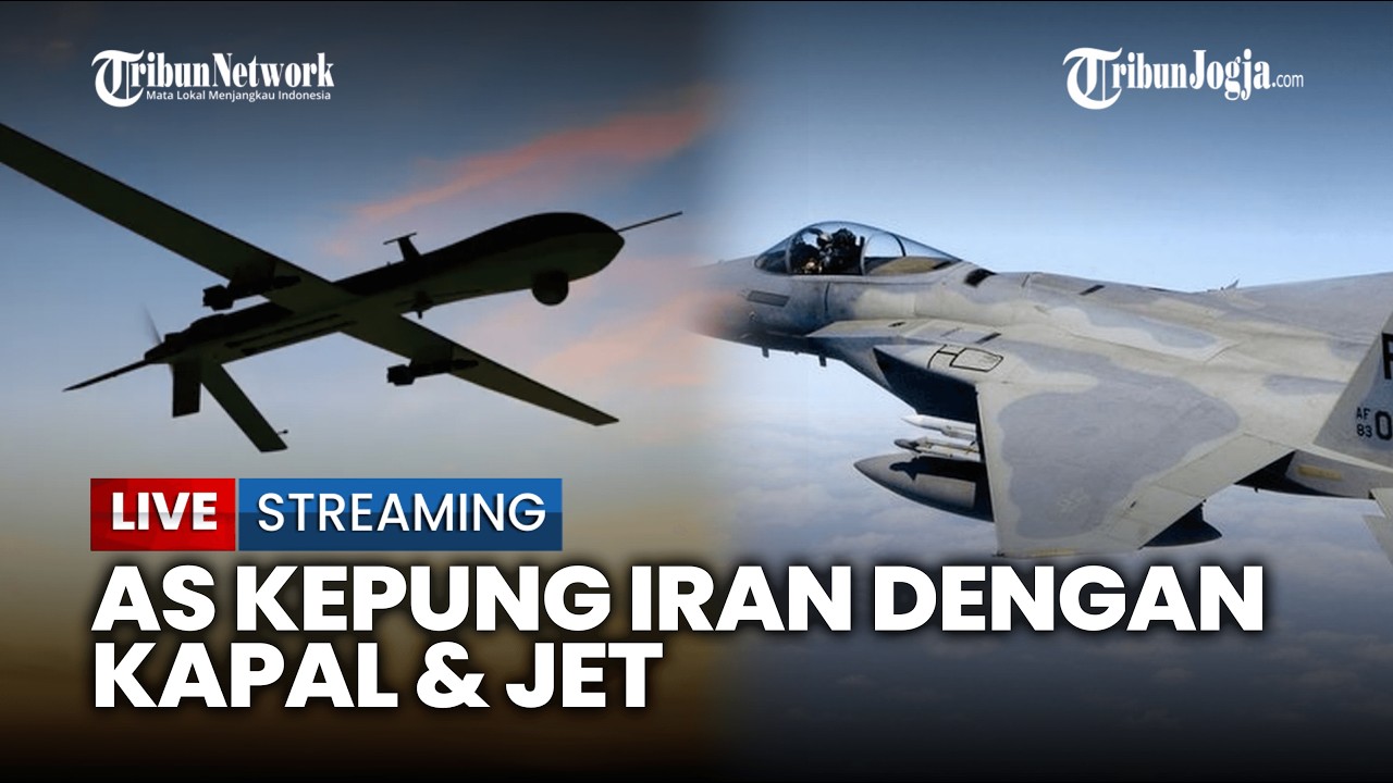 🔴 KAPAL INDUK & JET TEMPUR AS SIAP GEMPUR IRAN SEMENTARA DRONE INTELIJEN AS HILANG