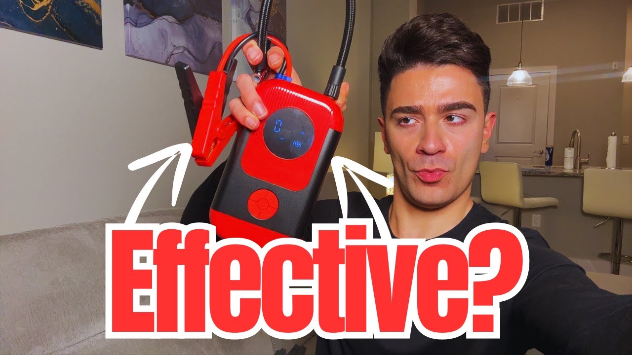 Review of ApexNexus Tire Inflator Portable Air Compressor & Car Jump Starter, Cordless Air Pump with