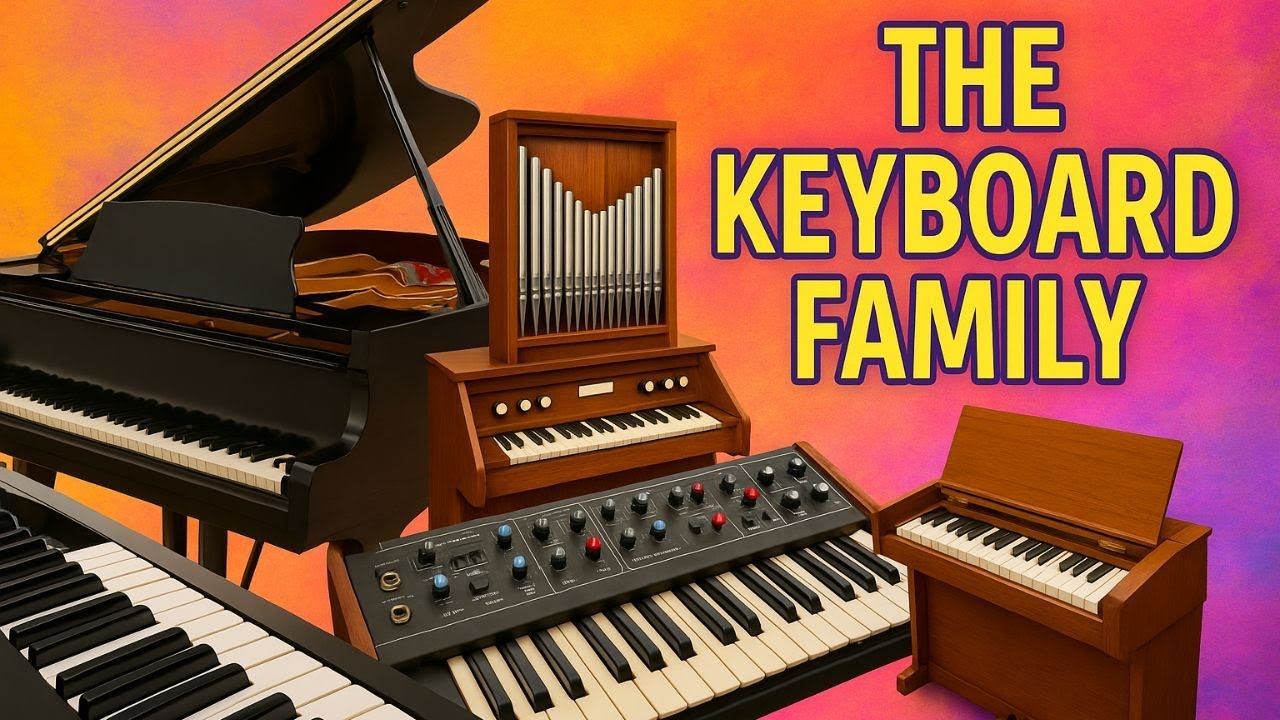The Keyboard Family: Keys That Sing