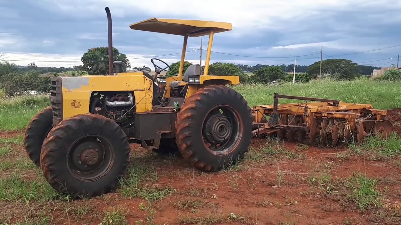 TRATORMEC...CBT 8450 TURBO NA GRADE 24X28,SERÁ QUE TEM POTÊNÇIA???