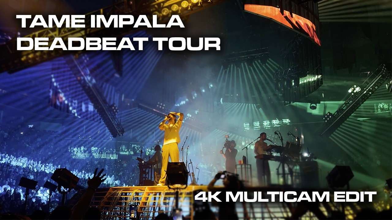 Tame Impala Deadbeat Tour - Full Show Multicam Edit (4k) (100+ videos)