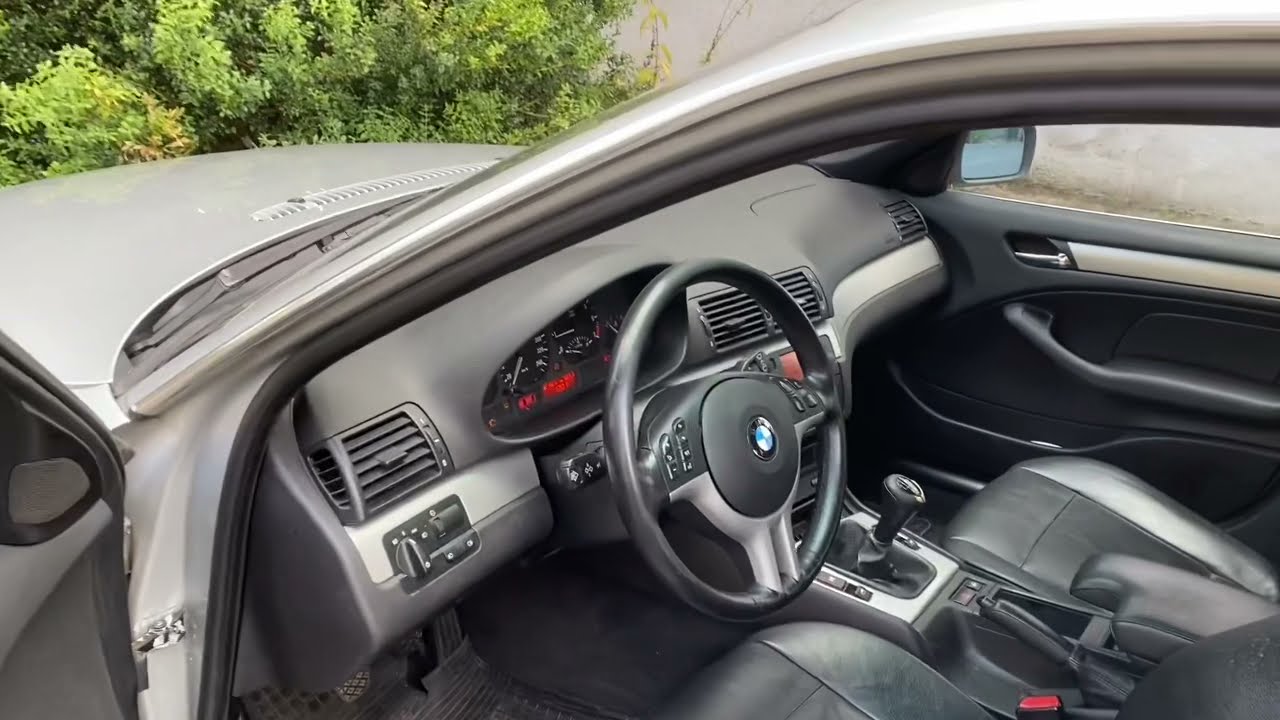 BMW e46 320 I бензин сильно дымит