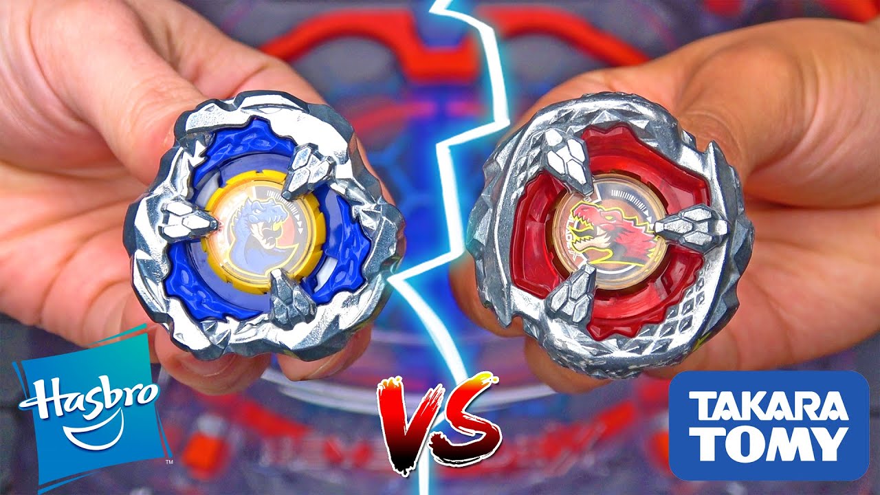 ROAR TYRANNO vs TYRANNO BEAT (Hasbro vs Takara Tomy) BEYBLADE X ベイブレードエックス