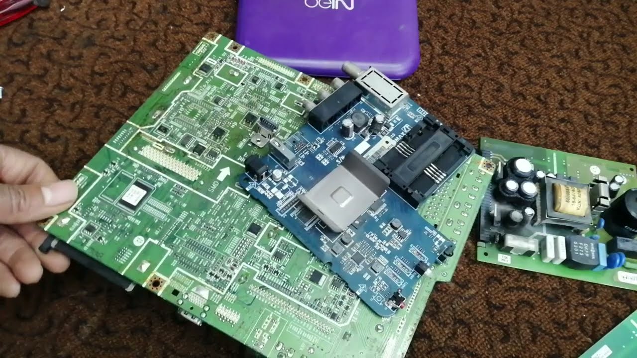 Remplace HDMI Bein sport humax تغيير سوكت HD الخاص برسيفر beIN الموف هيوماكس