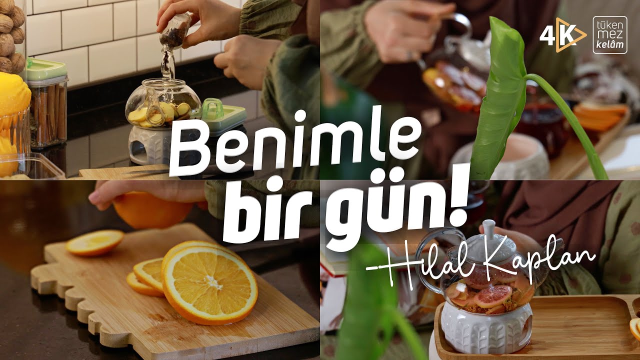 Benimle bir gün / Kış çayı / Bitki bakımı / Ev temizlik rutini | Sessiz Vlog - Hilal Kaplan
