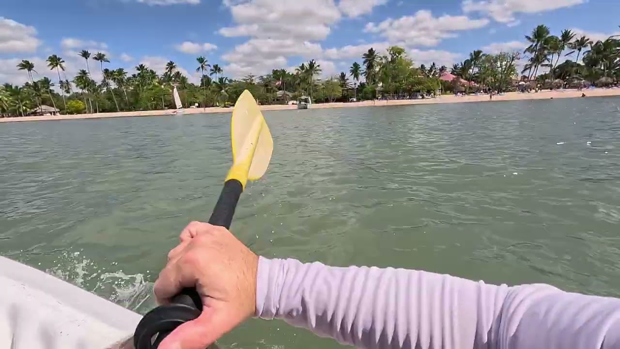 República Dominicana Kayak #gopro #gopro13 #iphone #samsung #bahiaprincipe #kayak #dominicanrepublic