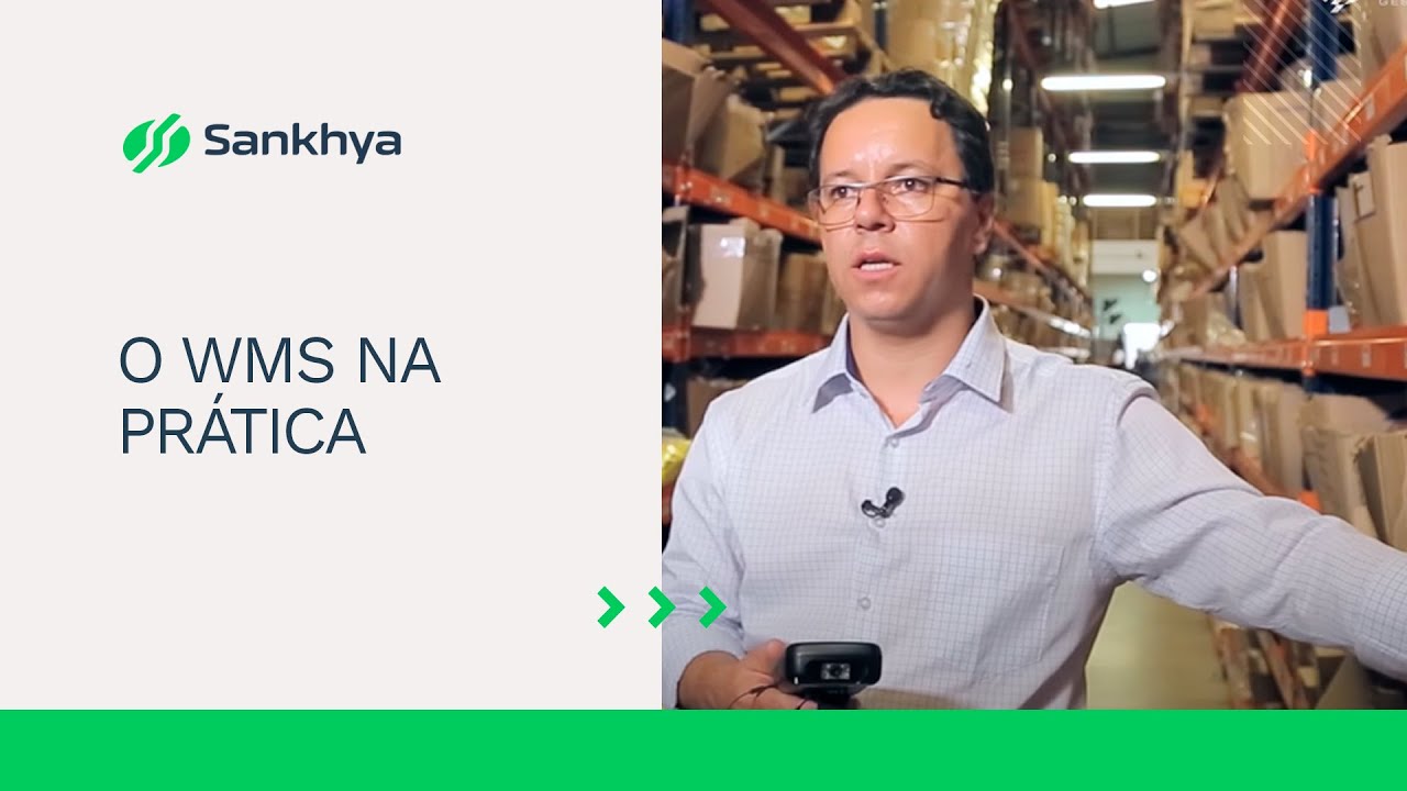 Coletor de dados no WMS: separação, conferência e expedição