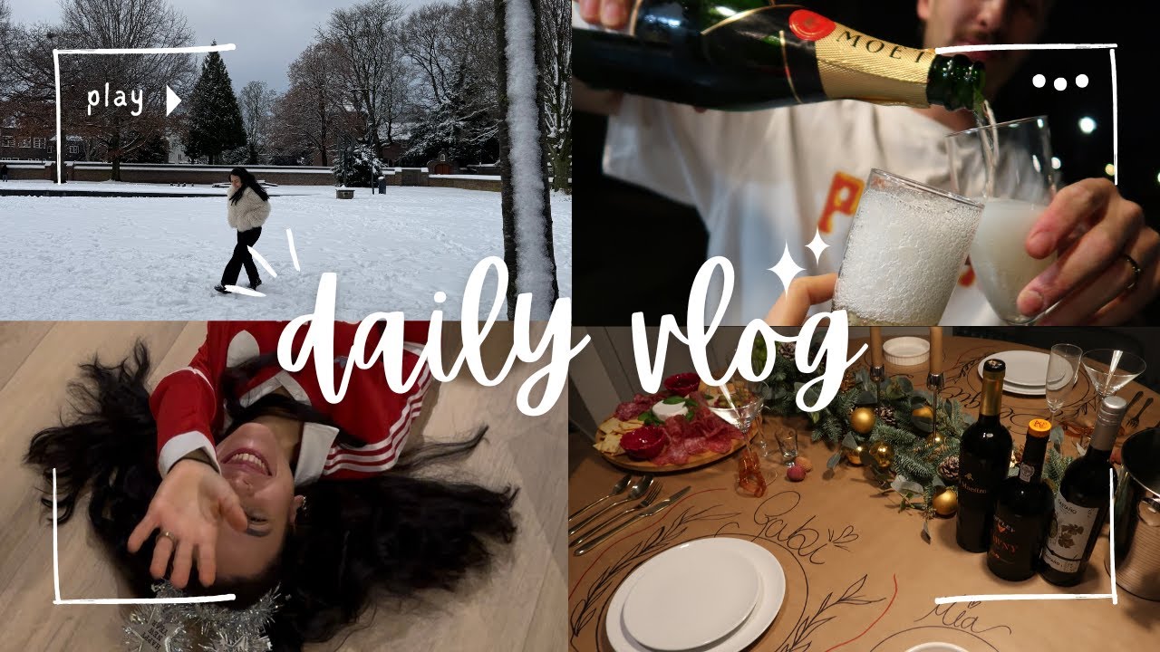 Entre o Natal, o Ano Novo e a Neve | Daily Vlog