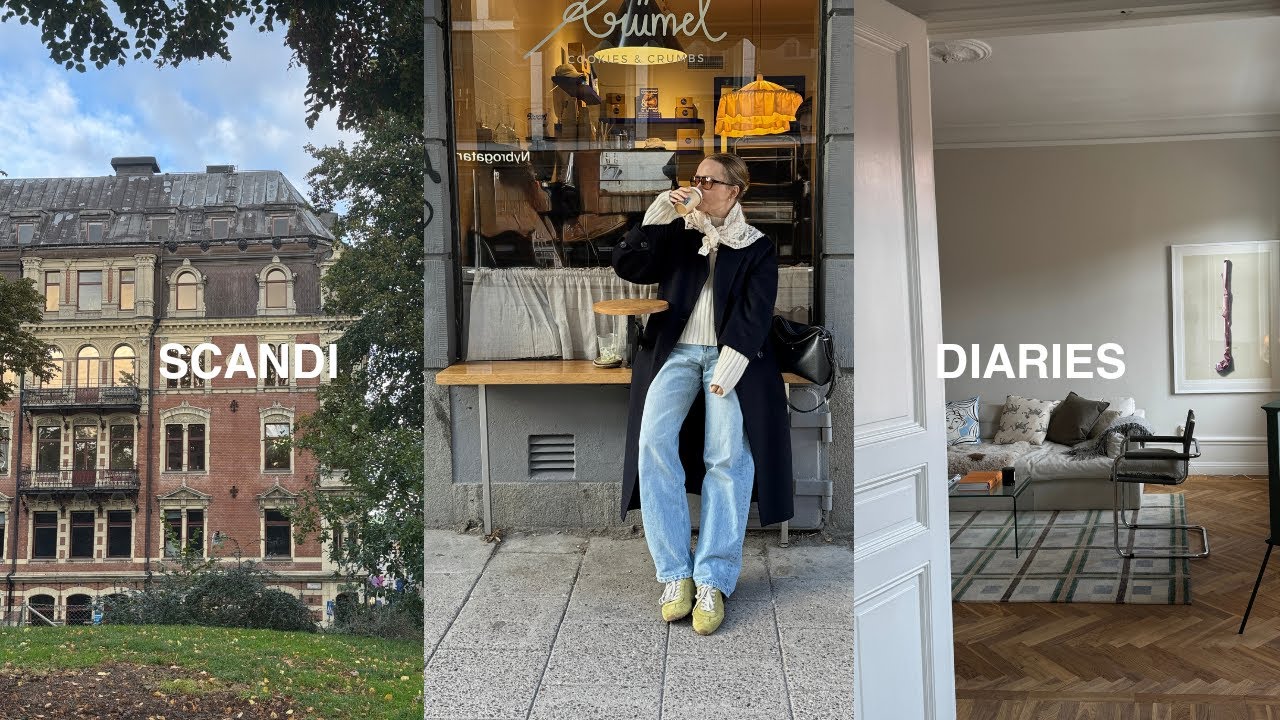 Scandi diaries | apartment hunting in Stockholm, best cookies, winter coat shopping, big news