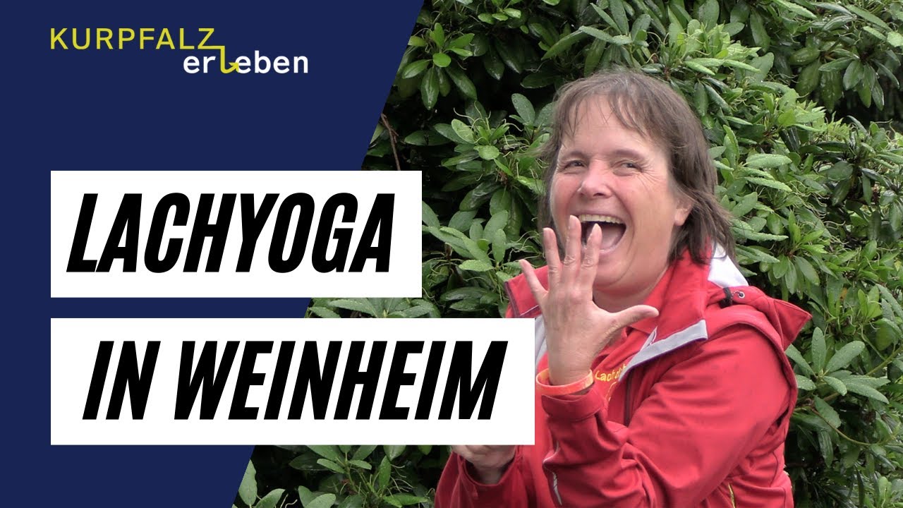 Lachyoga in Weinheim: Lachen im Schlosspark