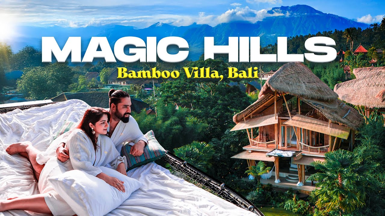 Bali Travel 2025: Magic Hill + Bamboo Villa 🌴 Epic Views & Stay | Resty kamboj | Neha bagga 