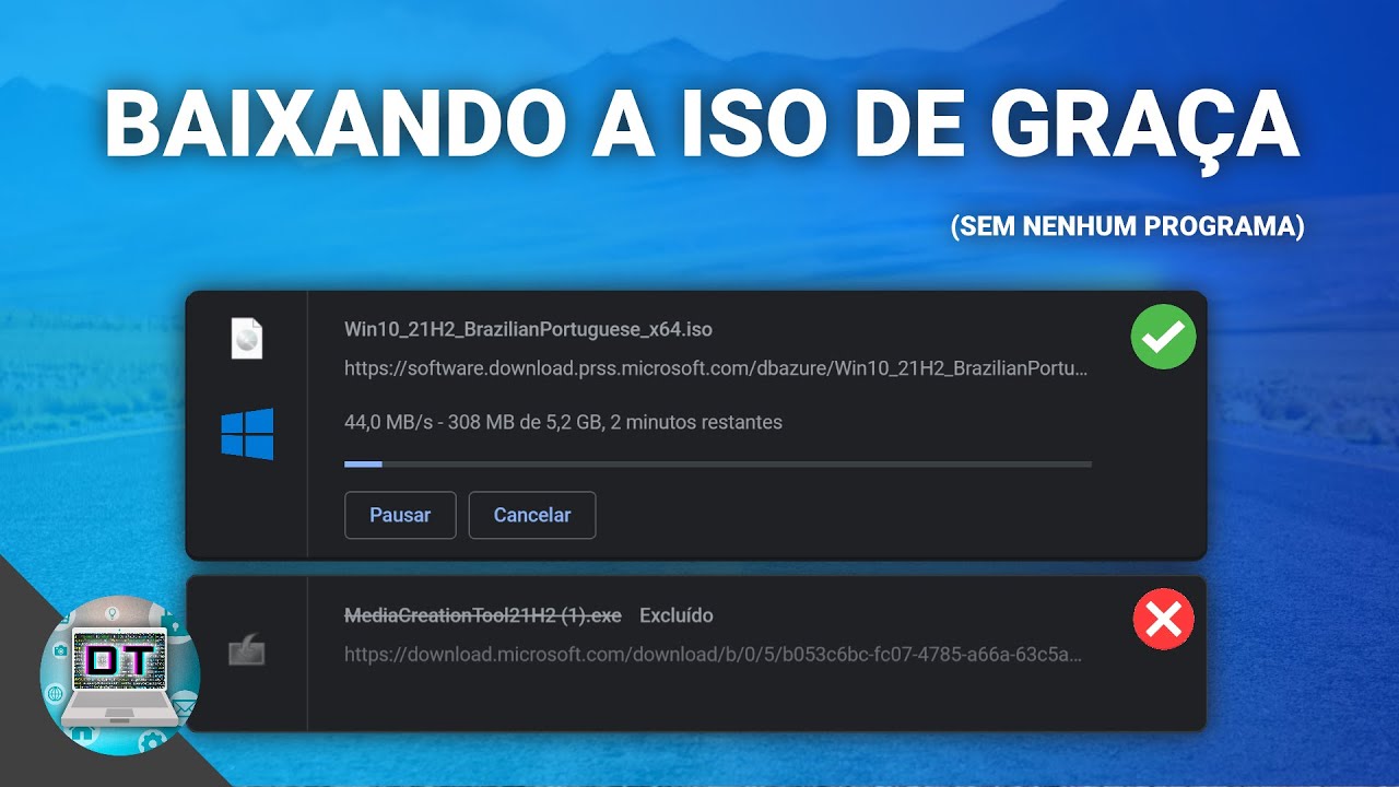 Como baixar a ISO do Windows 10 gratuitamente pela Microsoft sem nenhum programa