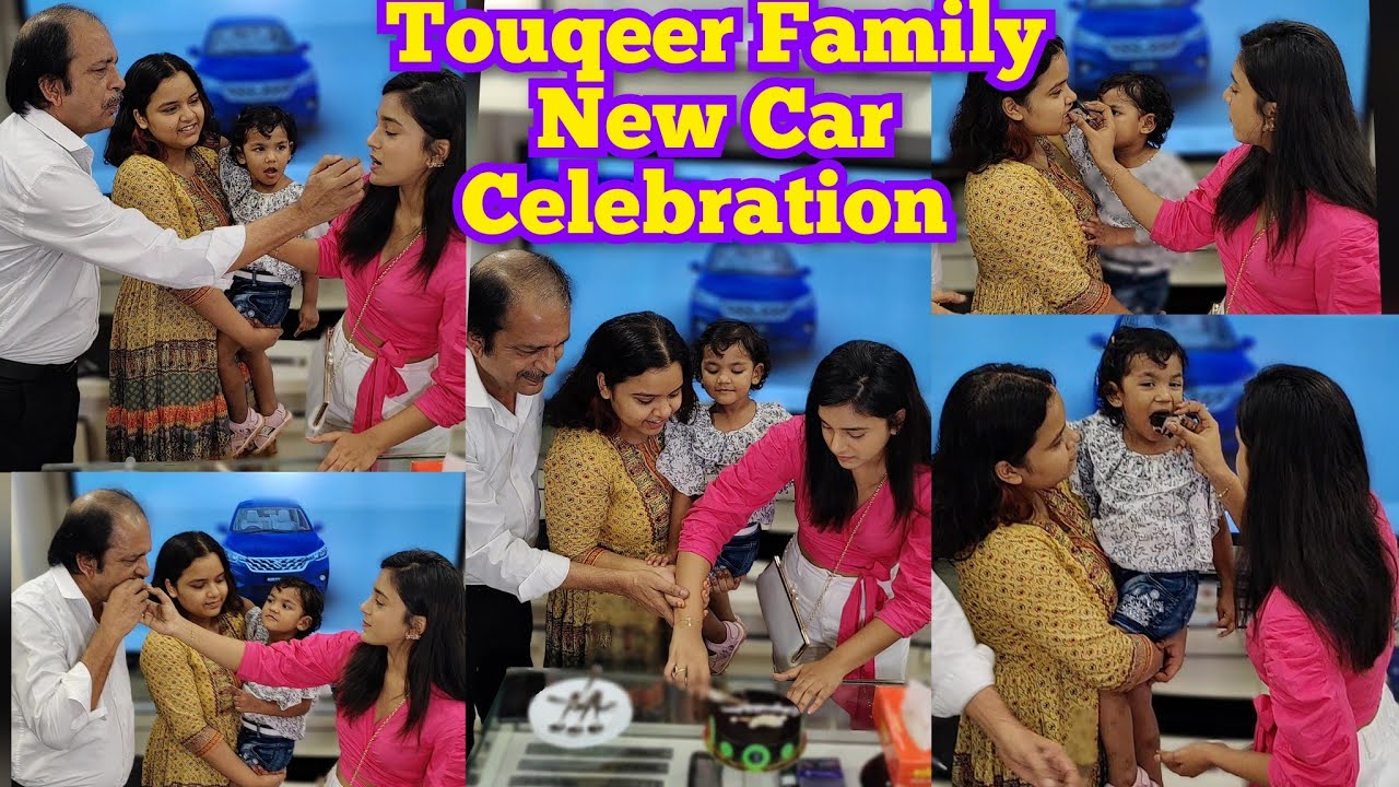 Sumbul Touqeer Khan Saniya Touqeer Izra Touqeer with Papa Touqeer Sweet Family Cute Celebration
