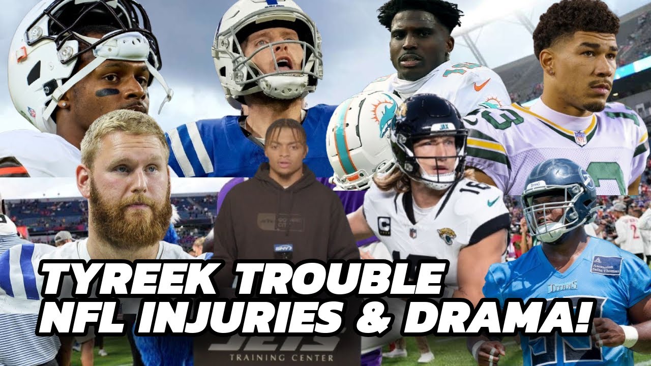 Tyreek Hill Trouble | Braden Smith's OCD Battle | Colts & Jets Deals | Lawrence & Watson Injuries