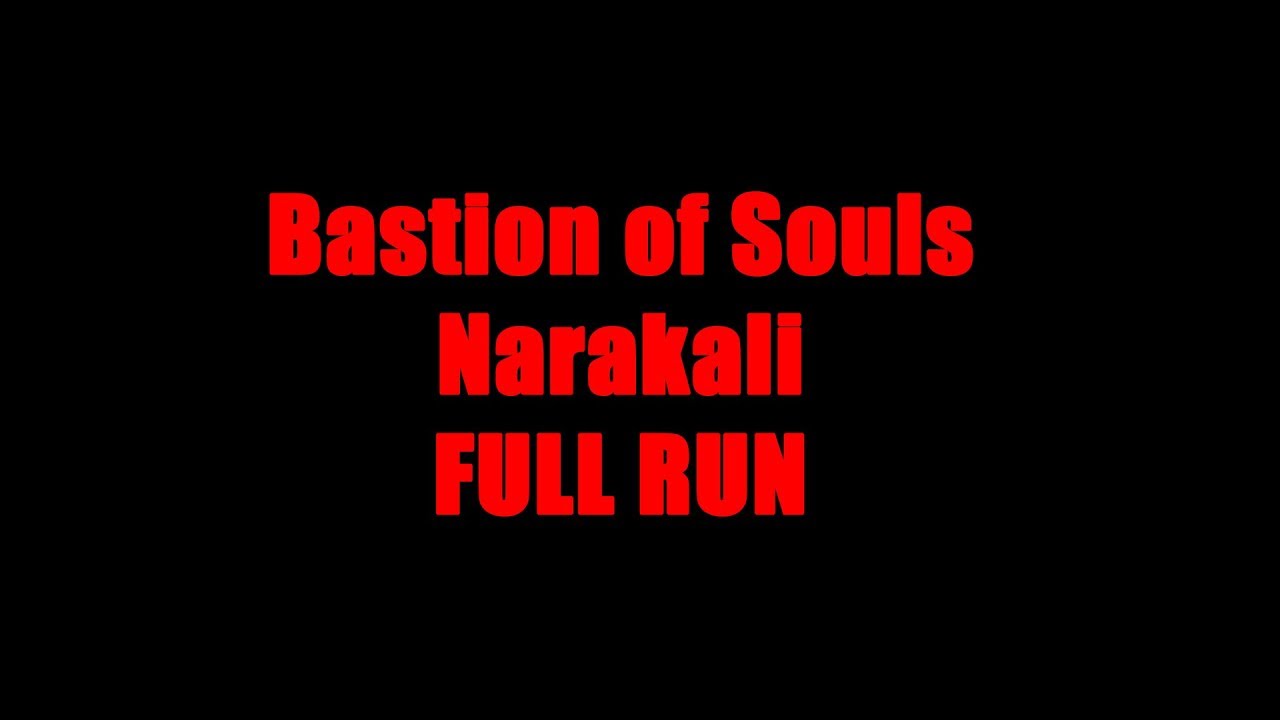 Narakali/BoS Fullrun[AION 6.2]