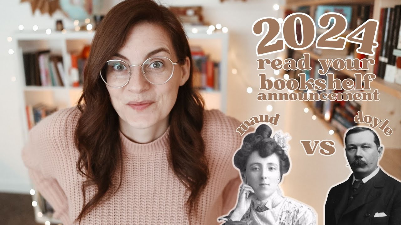 📢 announcing the 2024 READ YOUR BOOKSHELF CHALLENGE! 📢 reading prompts for every month of the year