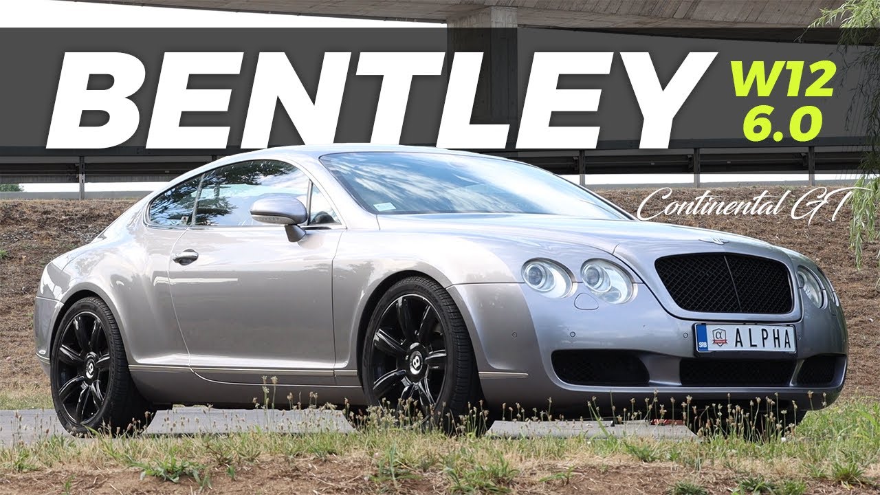 ČUPA ASFALT! BENTLEY CONTINENTAL GT - 6.0 W12 560 KS! // TEST