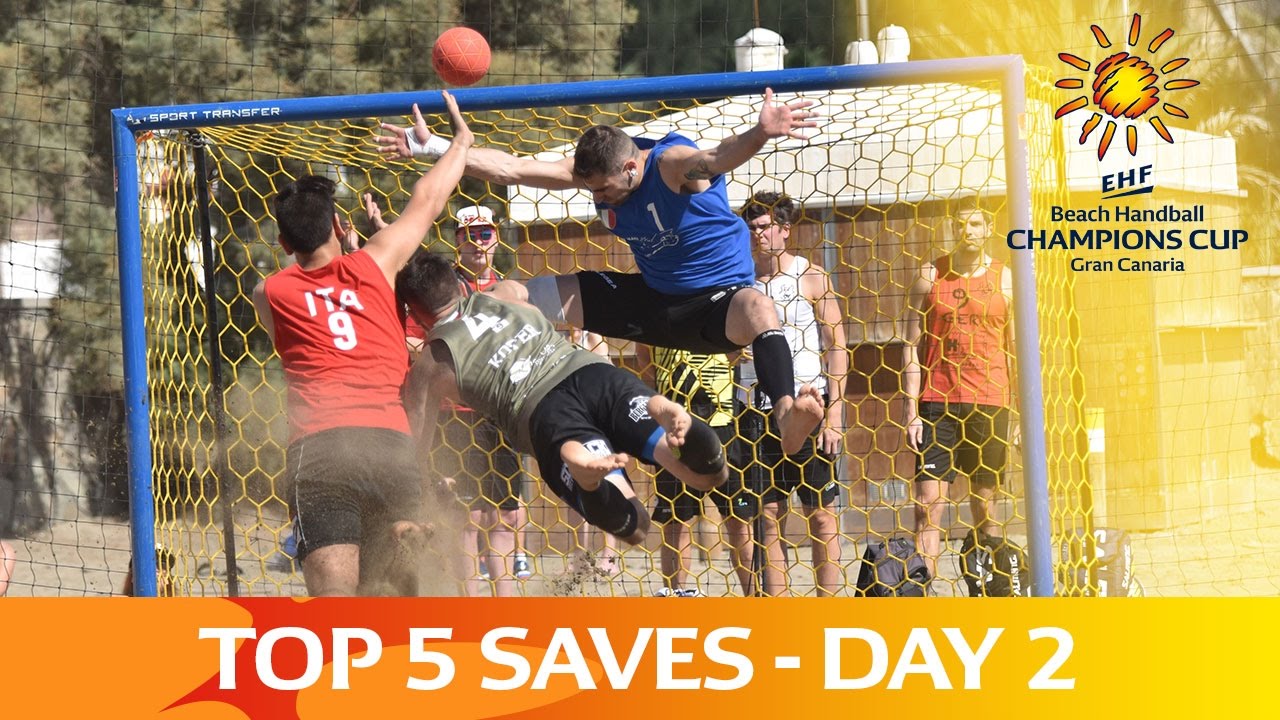 Top 5 Saves | Day 2 | EHF Beach Handball Champions Cup