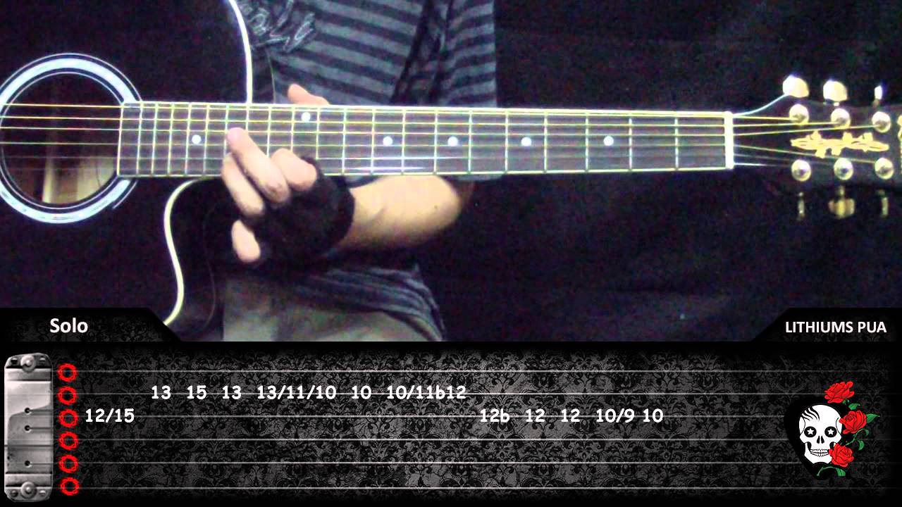Como tocar Por mil noches de Airbag en guitarra tutorial