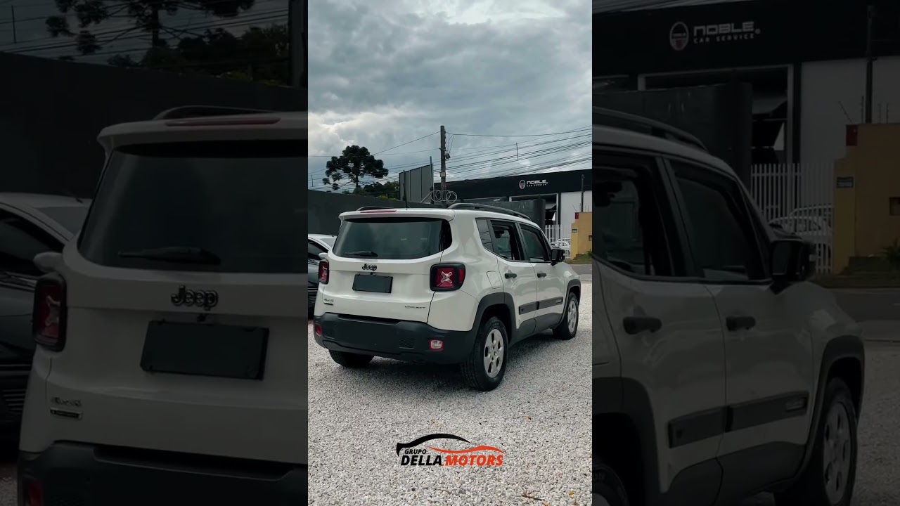 JEEP RENEGADE SPORT 2.0 2016 - 4X4 DIESEL #carrosseminovos  #automobile  #curitiba #dellamotors