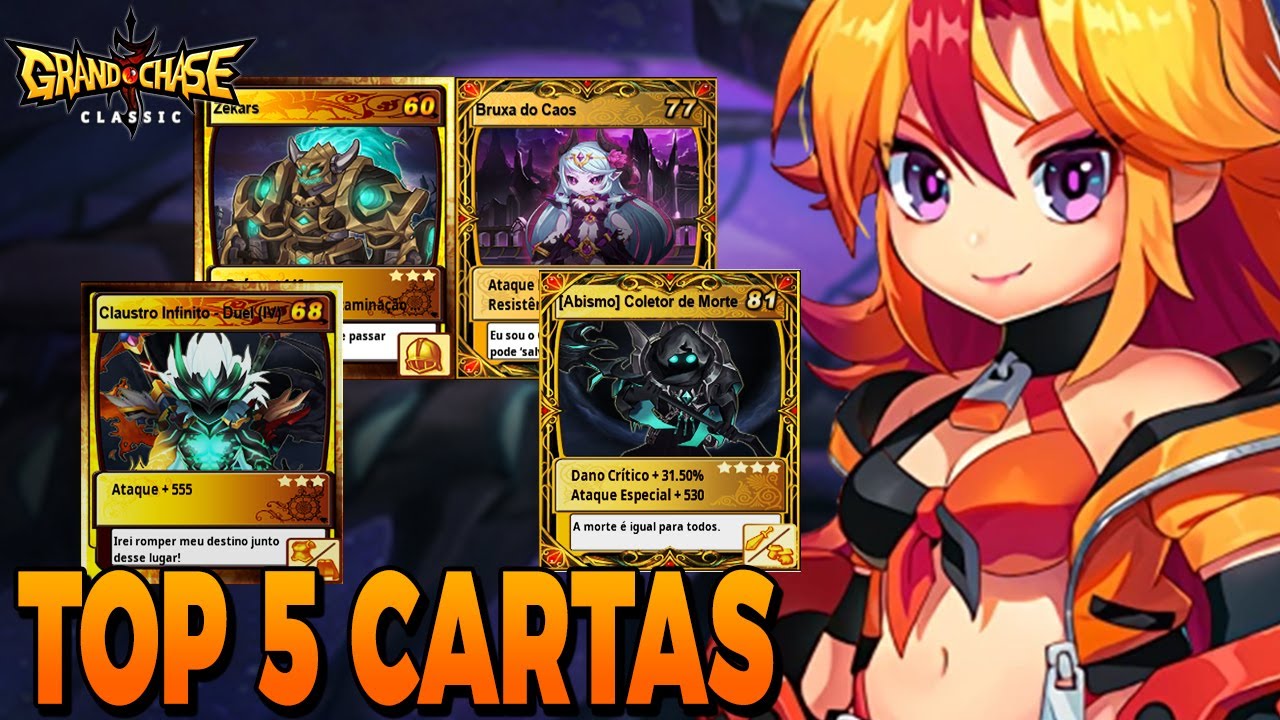 SAIBA QUAIS SAO AS MELHORES CARTAS PARA EQUIPAR NO SET  l GRAND CHASE CLASSIC