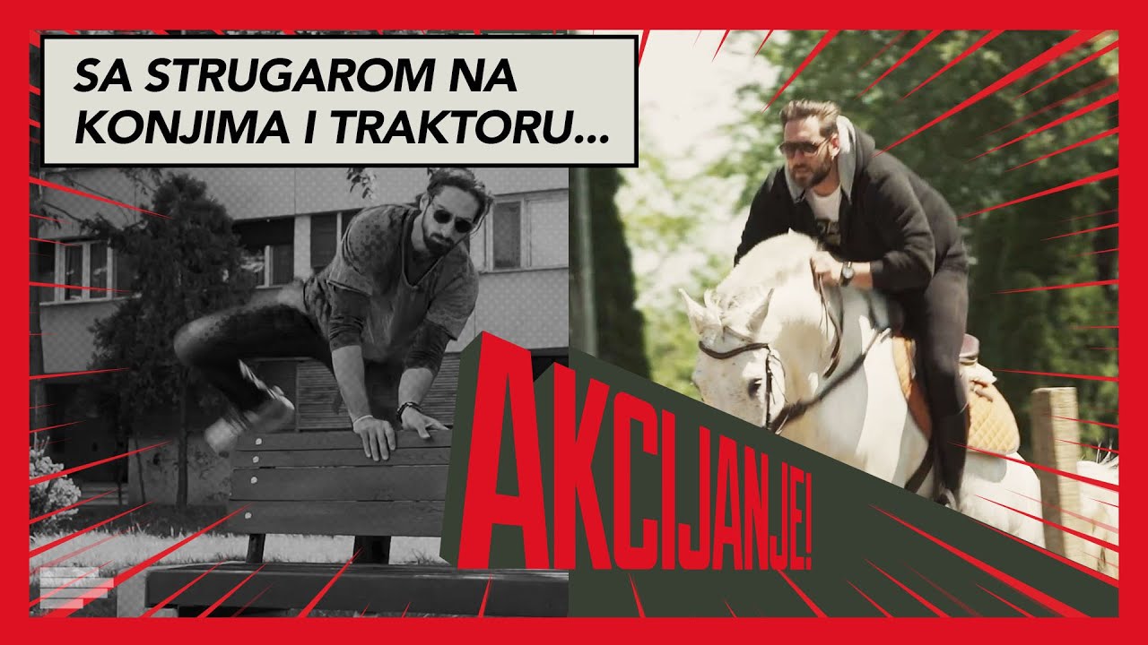 Jahanje konja i vožnja traktora sa Petrom Strugarom | Akcijanje | S01EP01