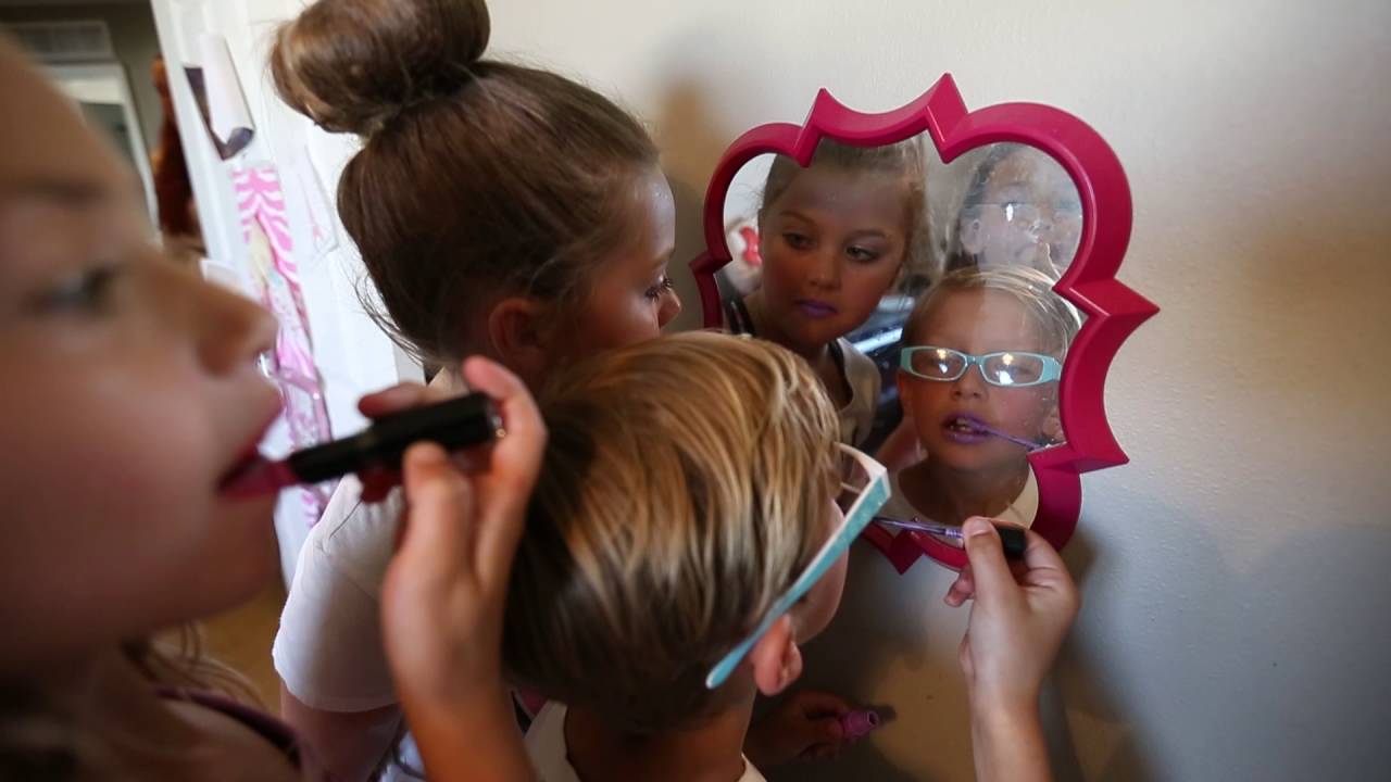 Gender-creative boy celebrates birthday with makeup party