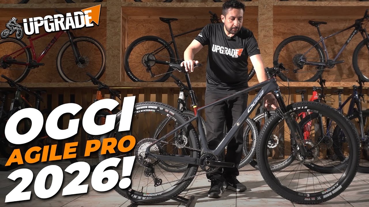 OGGI AGILE PRO 2026, BICICLETA DE CARBONO COM SHIMANO XT E SUSPENSÃO FOX - UPGRADE BIKES!