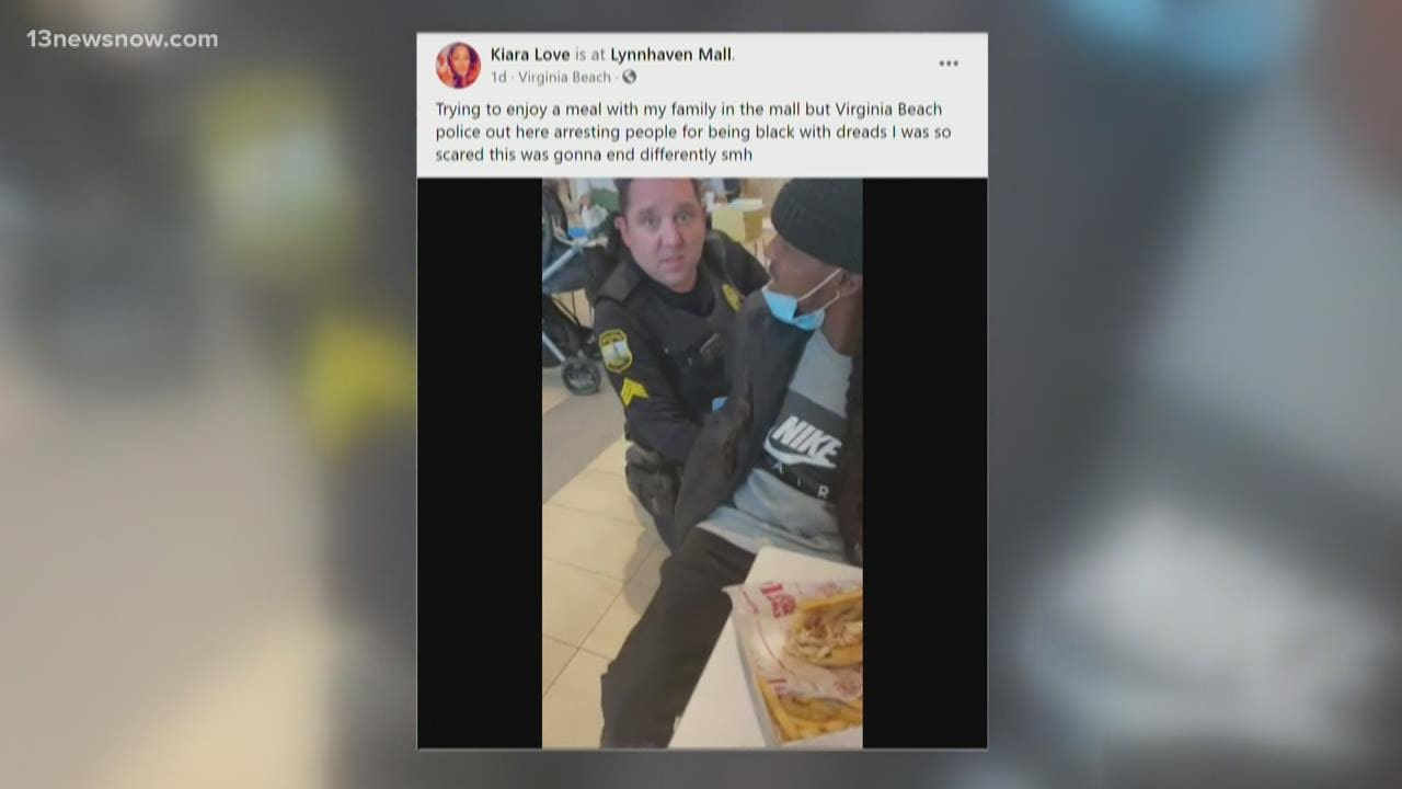 Virginia Beach Police apologizes after officer mistakes man for accused thief, handcuffs him at mall