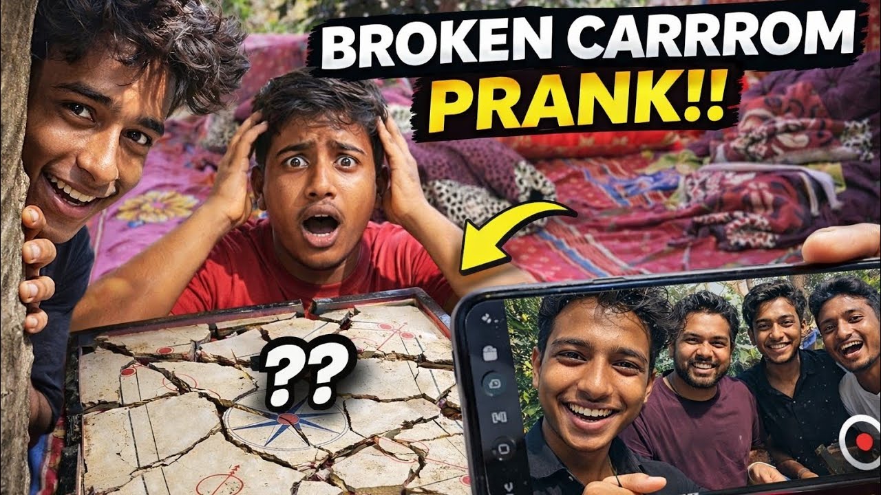 Aaj Maine Dilshad Ke Sath Aisa PRANK Kar Diya 😱 | Carrom Board टूट गया? 😭 (Team Reveal)